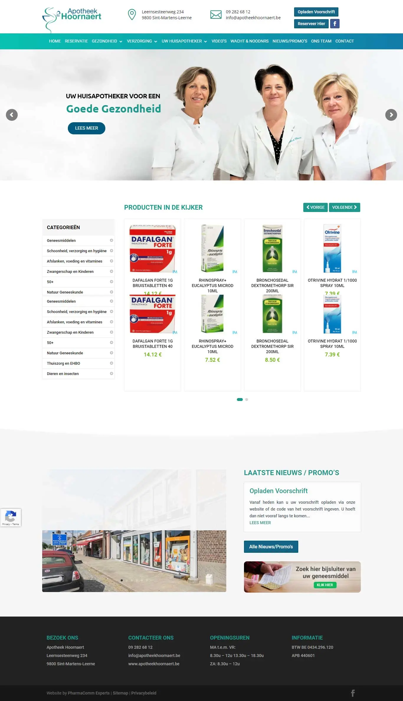 Home 12 apotheekhoornaert be bizrankup portfolio